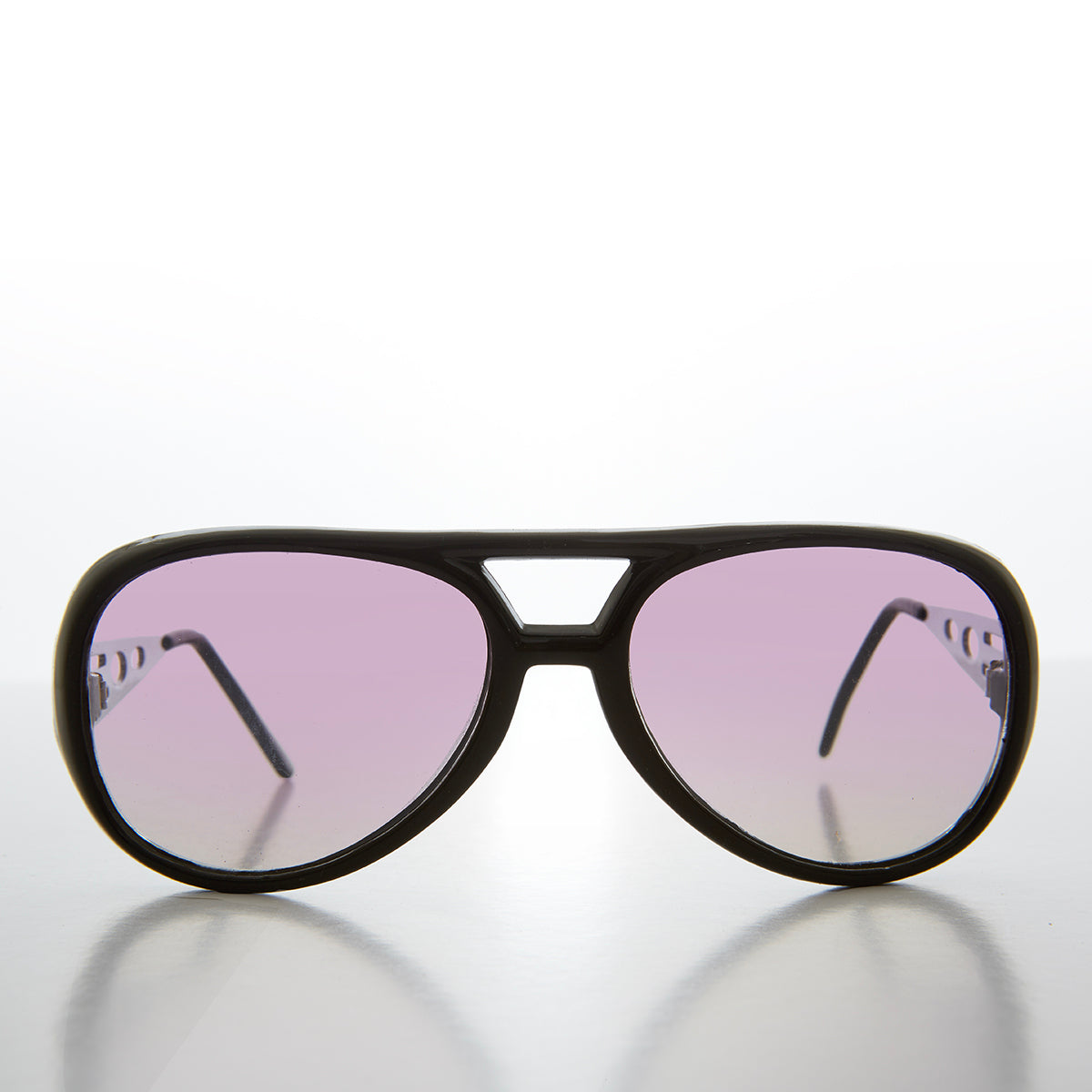 pilot sunglasses with purple lenses