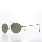 Load image into Gallery viewer, Oval Metal Steampunk Aviator Sunglasses 
