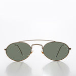 Load image into Gallery viewer, Oval Metal Steampunk Aviator Sunglasses 
