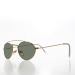 Load image into Gallery viewer, Oval Metal Steampunk Aviator Sunglasses 
