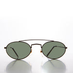 Load image into Gallery viewer, Oval Metal Steampunk Aviator Sunglasses 
