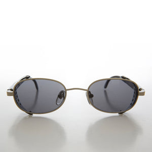 Cyber Punk Oval Vintage Sunglass - Mystery