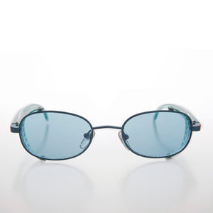 Cyber Punk Oval Vintage Sunglass - Mystery