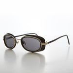 Load image into Gallery viewer, Small Goggle Side Shield 90s Vintage Sunglass
