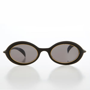 Small Oval Sci-Fi Vintage Sunglass