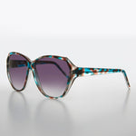 Load image into Gallery viewer, Round Oversized Colorful Butterfly Vintage Sunglass - Nessa
