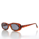 Load image into Gallery viewer, Metal Inlay Rectangular Vintage Sunglasses
