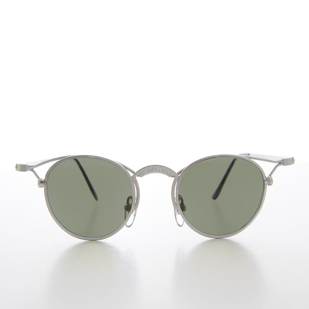 Small Round Elaborate Vintage Sunglasses