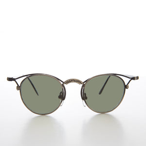 Small Round Elaborate Vintage Sunglasses