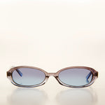 Load image into Gallery viewer, 90s Micro Oval Sunglass with Colorful Frame
