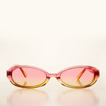 Load image into Gallery viewer, 90s Micro Oval Sunglass with Colorful Frame
