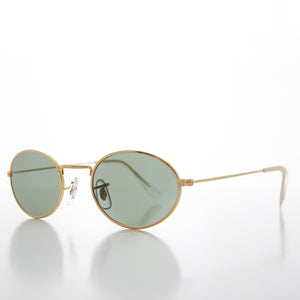 oval gold frame