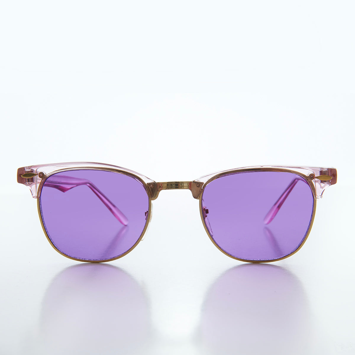 Classic Half Frame Vintage Sunglasses