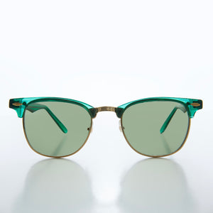 Classic Half Frame Vintage Sunglasses