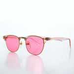 Load image into Gallery viewer, Classic Half Frame Vintage Sunglasses
