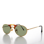 Load image into Gallery viewer, Small Oval Combination Frame Vintage Sunglasses

