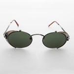 Load image into Gallery viewer, Steampunk Goggle Sunglass with Side Shields Vintage
