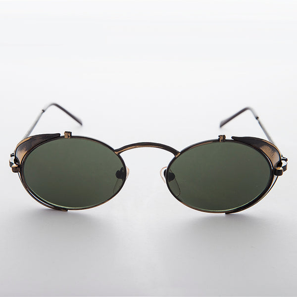 vintage steampunk goggles Steampunk Goggle Sunglass with Side Shields Vintage
