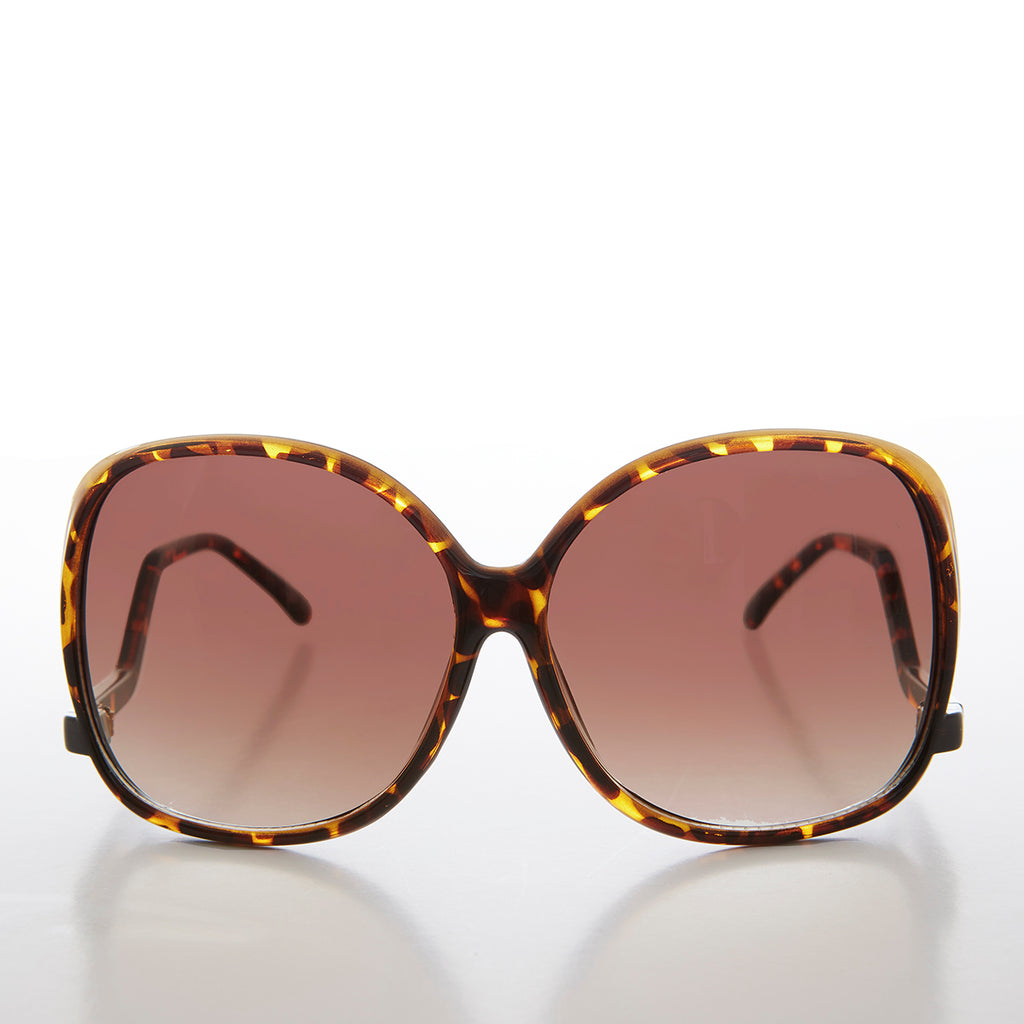 Oversized Women's Drop Temple Sunglass