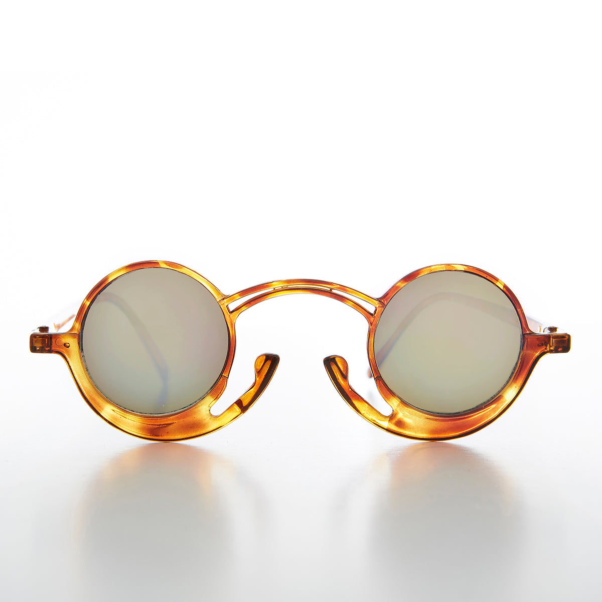 Dr Peepers Vintage Sunglasses Preppy Gothic Steampunk Gold Tone Amazon.com: Retro 90 main image 3