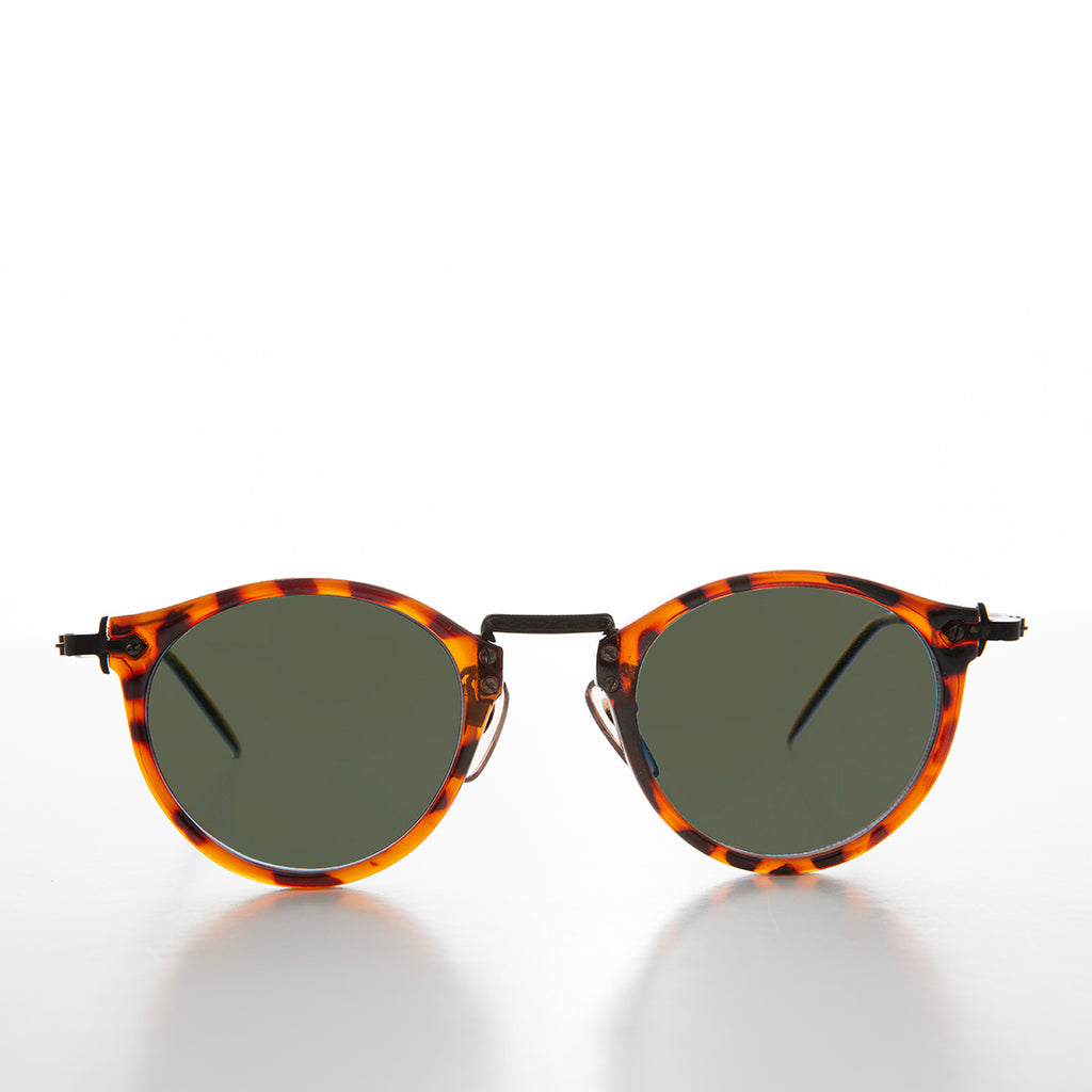 round tortoise sunglasses