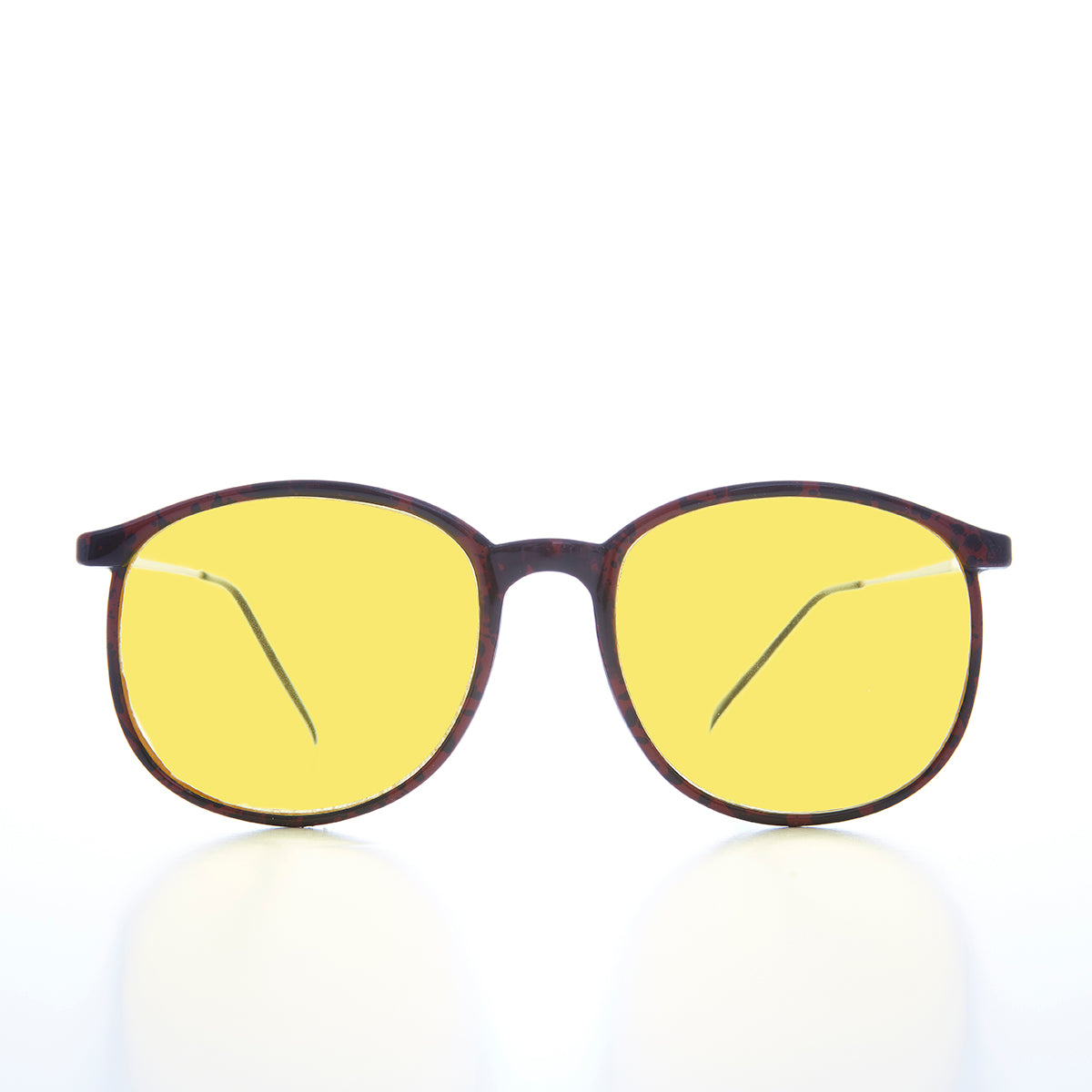 Yellow Lens Large Schoolboy Vintage Sunglass