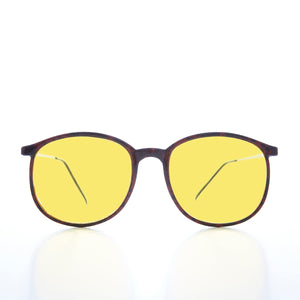 Yellow Lens Large Schoolboy Vintage Sunglass
