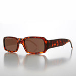 Load image into Gallery viewer, Wide Rectangle Mod Vintage Sunglass 
