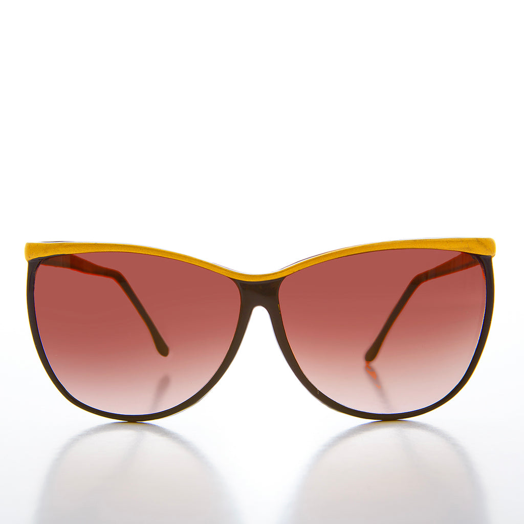80s Women's Gradient Lens Vintage Sunglasses