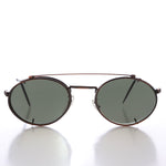 Load image into Gallery viewer, Oval Clip On Sunglasses 
