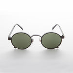 Load image into Gallery viewer, Round Steampunk Vintage Thick Rim Sunglass Goggle
