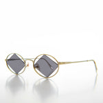 Load image into Gallery viewer, Geometric Floating Diamond Vintage 90s Sunglass - Rashid
