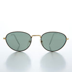 Load image into Gallery viewer, Oval Gold Vintage Sunglasses
