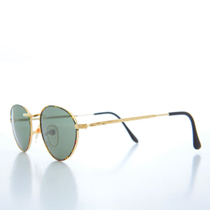 Oval Gold Vintage Sunglasses