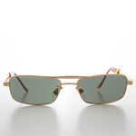 Load image into Gallery viewer, Shallow Lens Pilot Vintage 90s Sunglasses 
