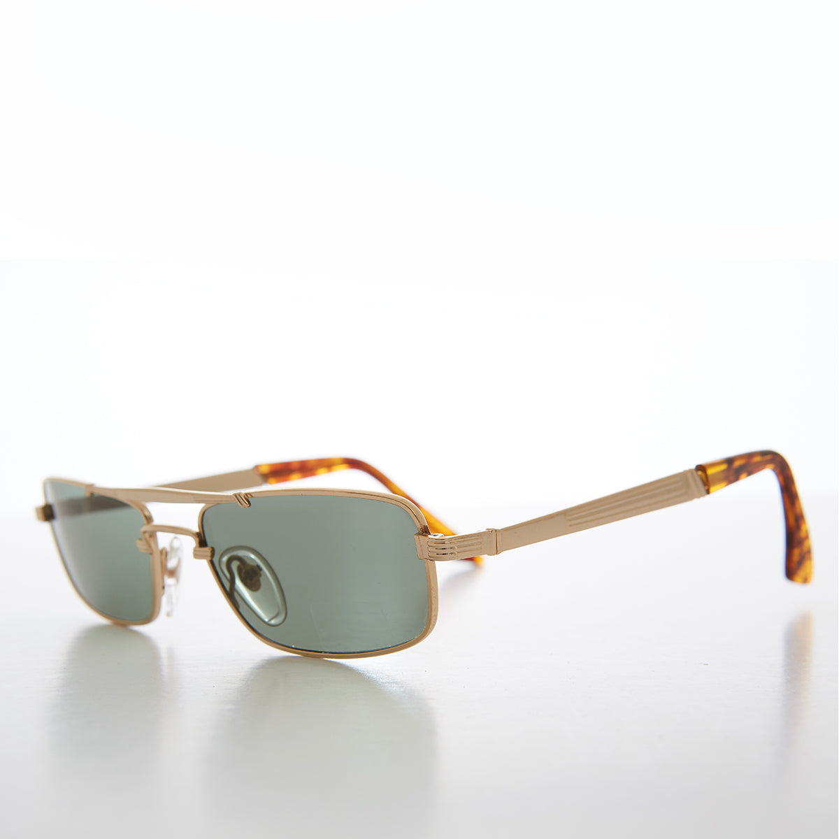 Shallow Lens Pilot Vintage 90s Sunglasses 