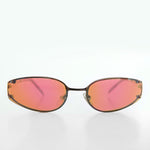 Load image into Gallery viewer, Oval Y2k Wrap Around Sunglasses 
