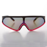 Load image into Gallery viewer, Mirror Lens Sports Wrap Vintage Sunglass
