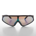 Load image into Gallery viewer, Mirror Lens Sports Wrap Vintage Sunglass
