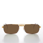 Load image into Gallery viewer, 90s Rectangular Aviator Optical Frame 
