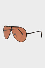 Load image into Gallery viewer, 80s Iconic Sport Metal Aviator Sunglass - Rojas
