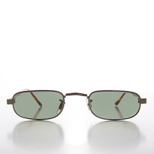 Micro Rectangular Vintage Sunglass