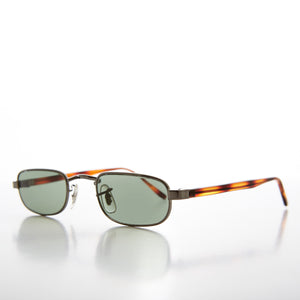 Micro Rectangular Vintage Sunglass