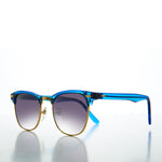 Load image into Gallery viewer, half frame vintage sunglasses
