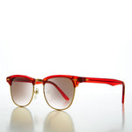Load image into Gallery viewer, half frame vintage sunglasses
