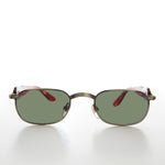 Load image into Gallery viewer, 90s Unique Rectangular Vintage Sunglasses 
