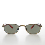 Load image into Gallery viewer, 90s Unique Rectangular Vintage Sunglasses 
