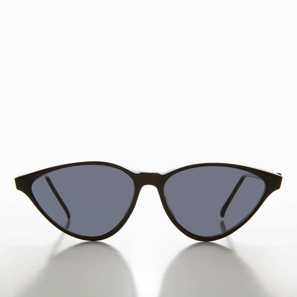 Unique 90s Oblong Cat Eye Sunglasses