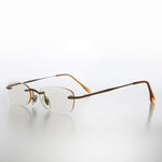 Load image into Gallery viewer, Rimless Tinted Rectangular Lens Reading Glasses 
