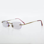Load image into Gallery viewer, Rimless Tinted Rectangular Lens Reading Glasses 
